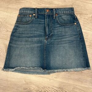 Madewell Denim Skirt